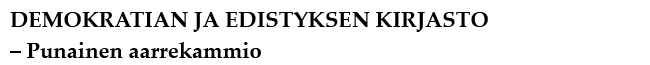 Demokratian ja edistyksen kirjasto
